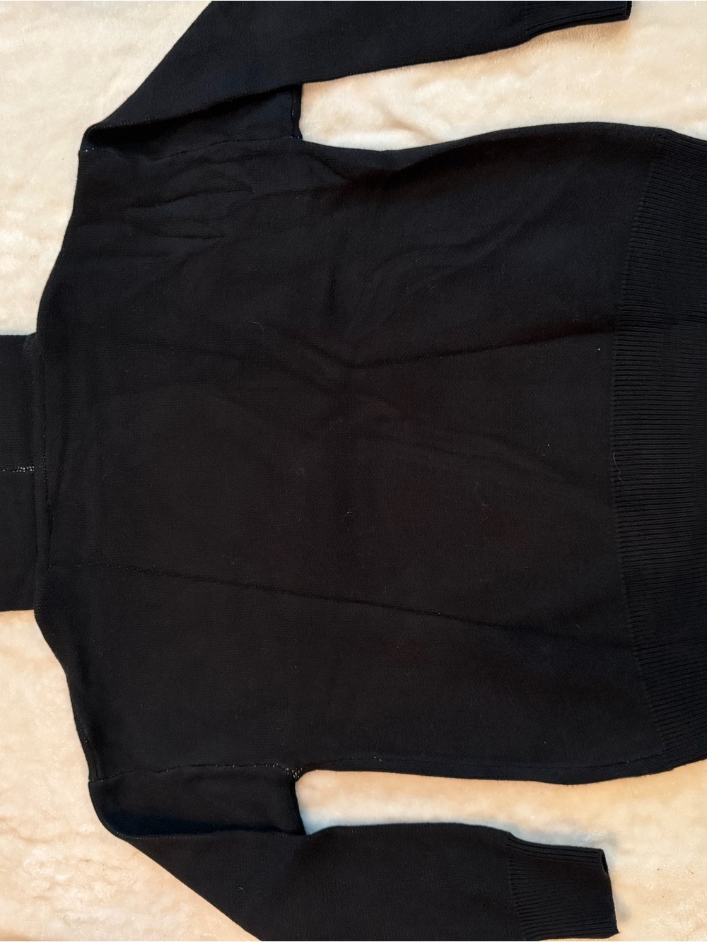 Fear of God ESSENTIALS Black Hoodie Sweatshirt - ESSENTIALS Branding - Picture 5 of 7